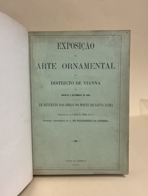 EXPOSIÇÃO DE ARTE ORNAMENTAL do DISTRICTO DE VIANNA