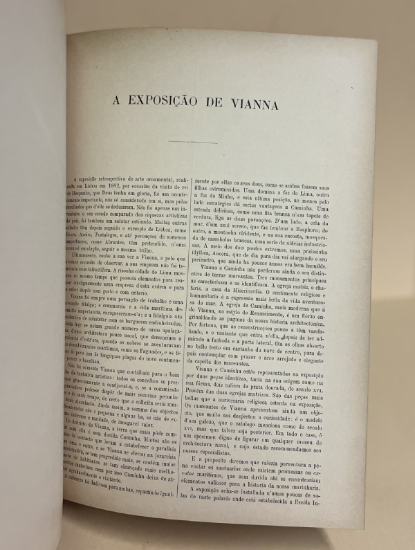 EXPOSIÇÃO DE ARTE ORNAMENTAL do DISTRICTO DE VIANNA
