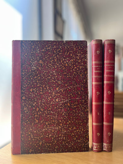 COROGRAFIA PORTUGUEZA E DESCRIPÇAM TOPOGRAFICA 3 VOL.