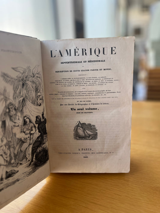 L'AMÉRIQUE SEPTENTRIONALE ET MÉRIDIONALE