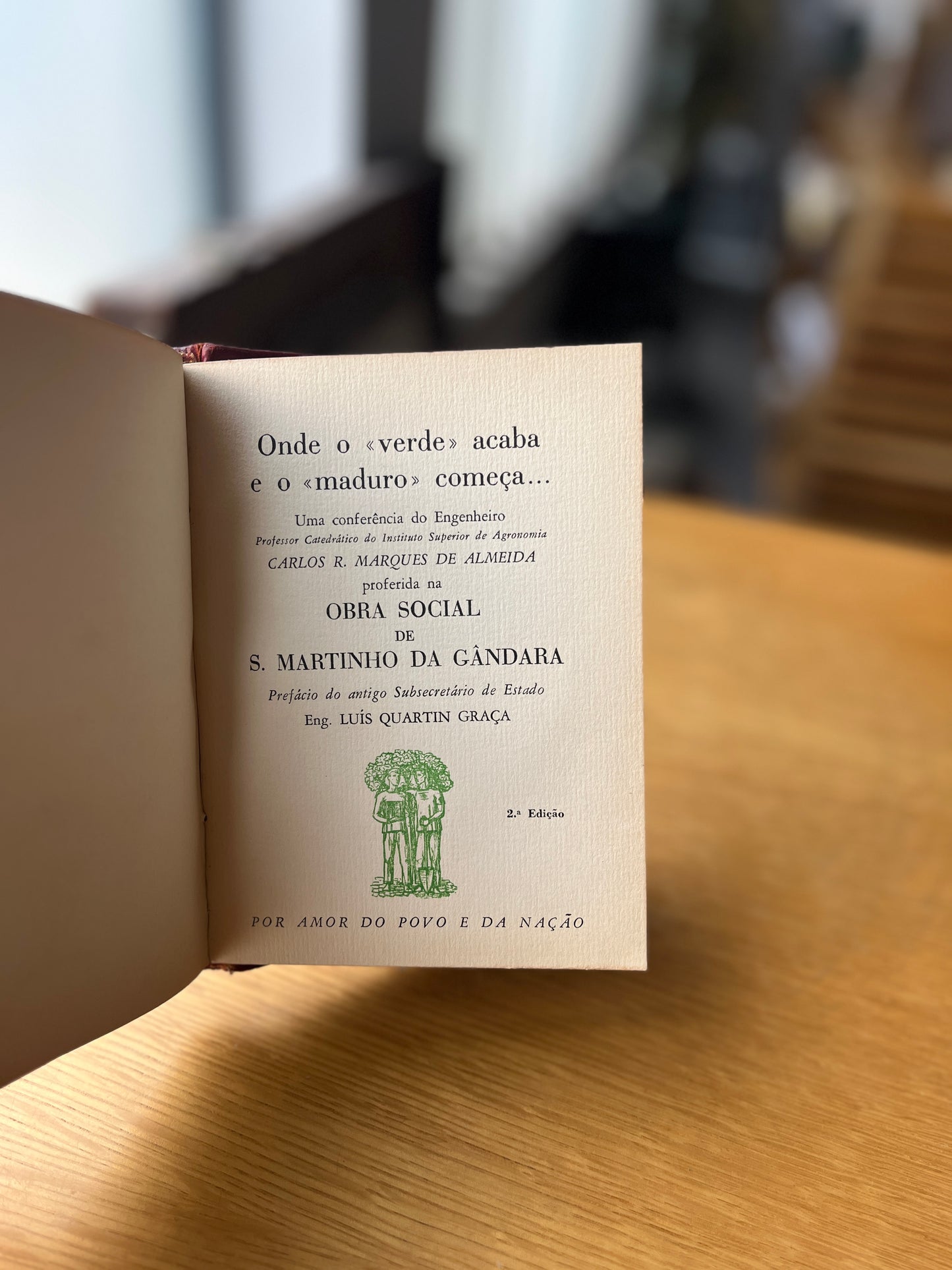 A OBRA SOCIAL DE S. MARTINHO DA GÃNDARA