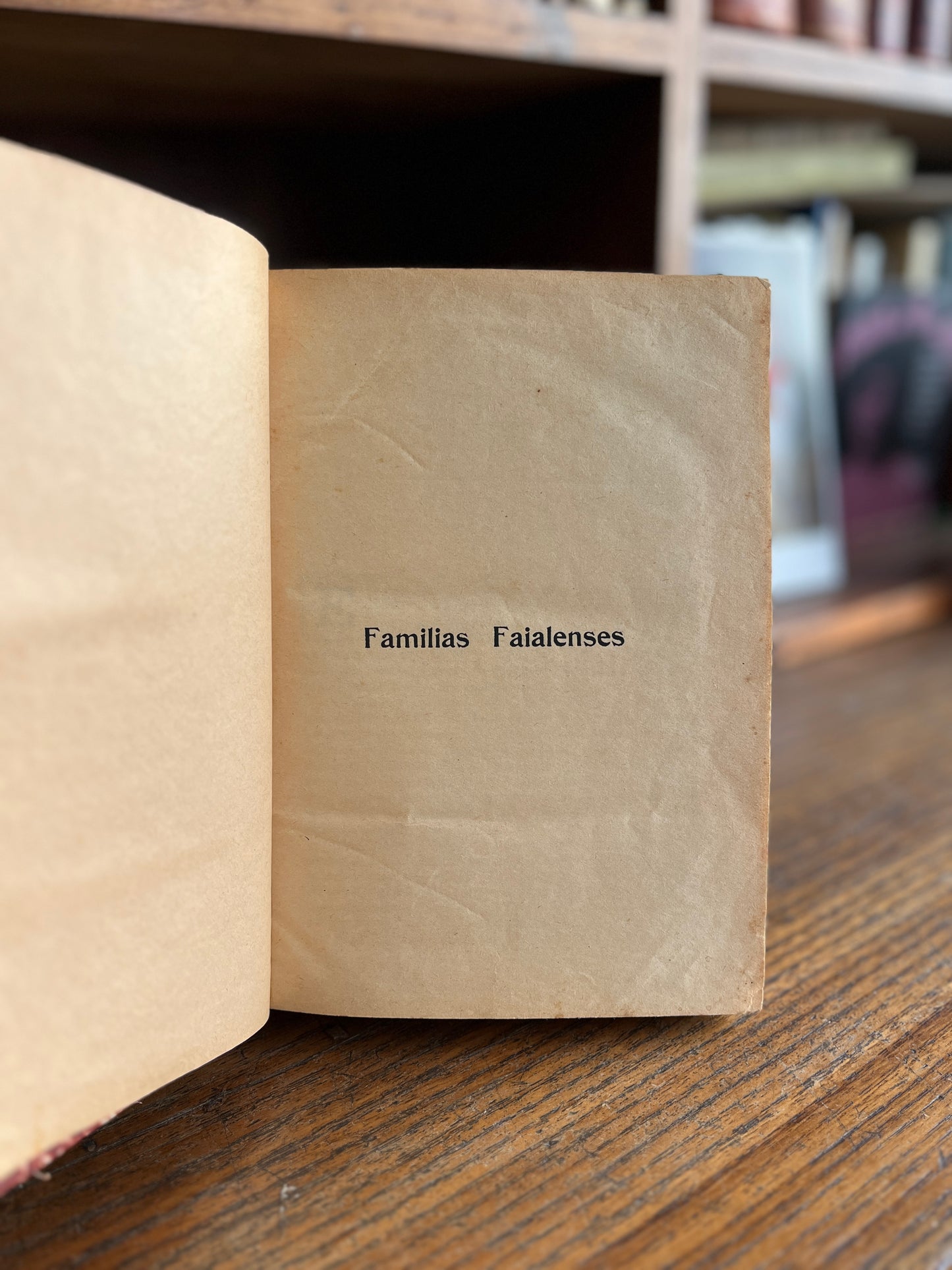 FAMILIAS FAIALENSES