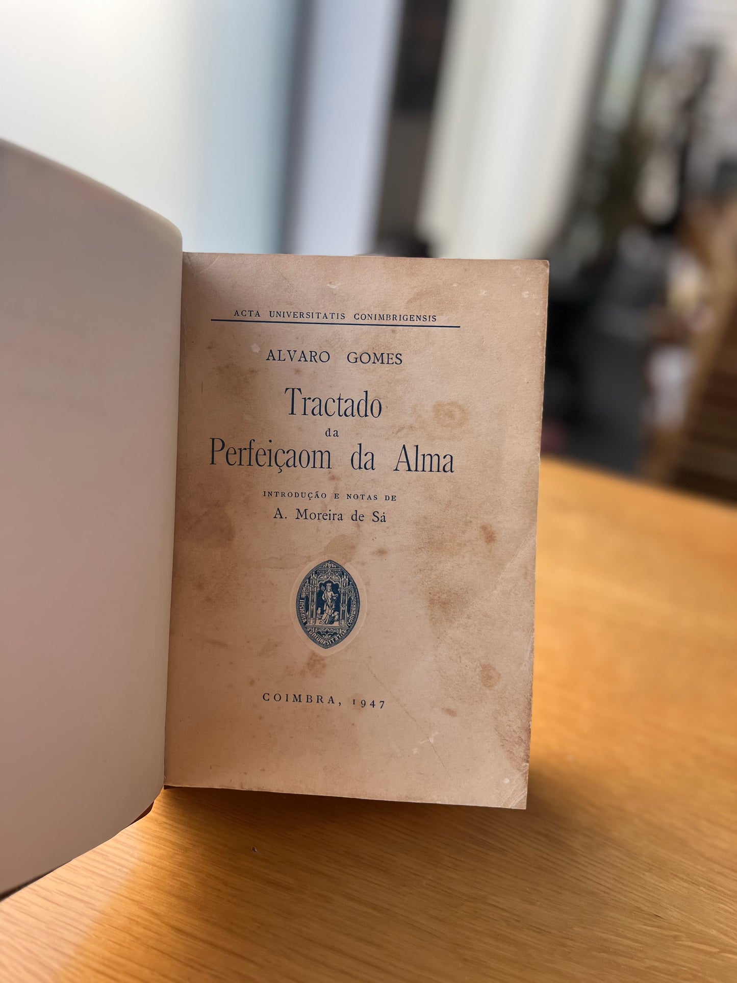 TRACTADO DA PERFEIÇAOM DA ALMA