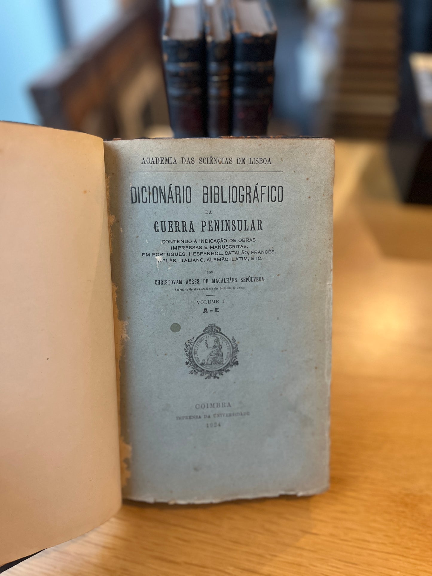 DICIONÁRIO BIBLIOGRÁFICO DA GUERRA PENINSULAR