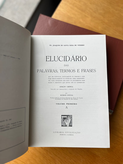 ELUCIDÁRIO DAS PALAVRAS, TERMOS E FRASES