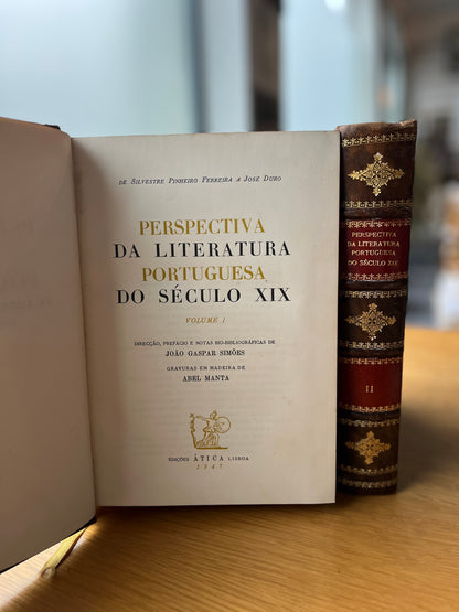 PERSPECTIVA DA LITERATURA PORTUGUESA DO SÉCULO XIX, 2 VOL.