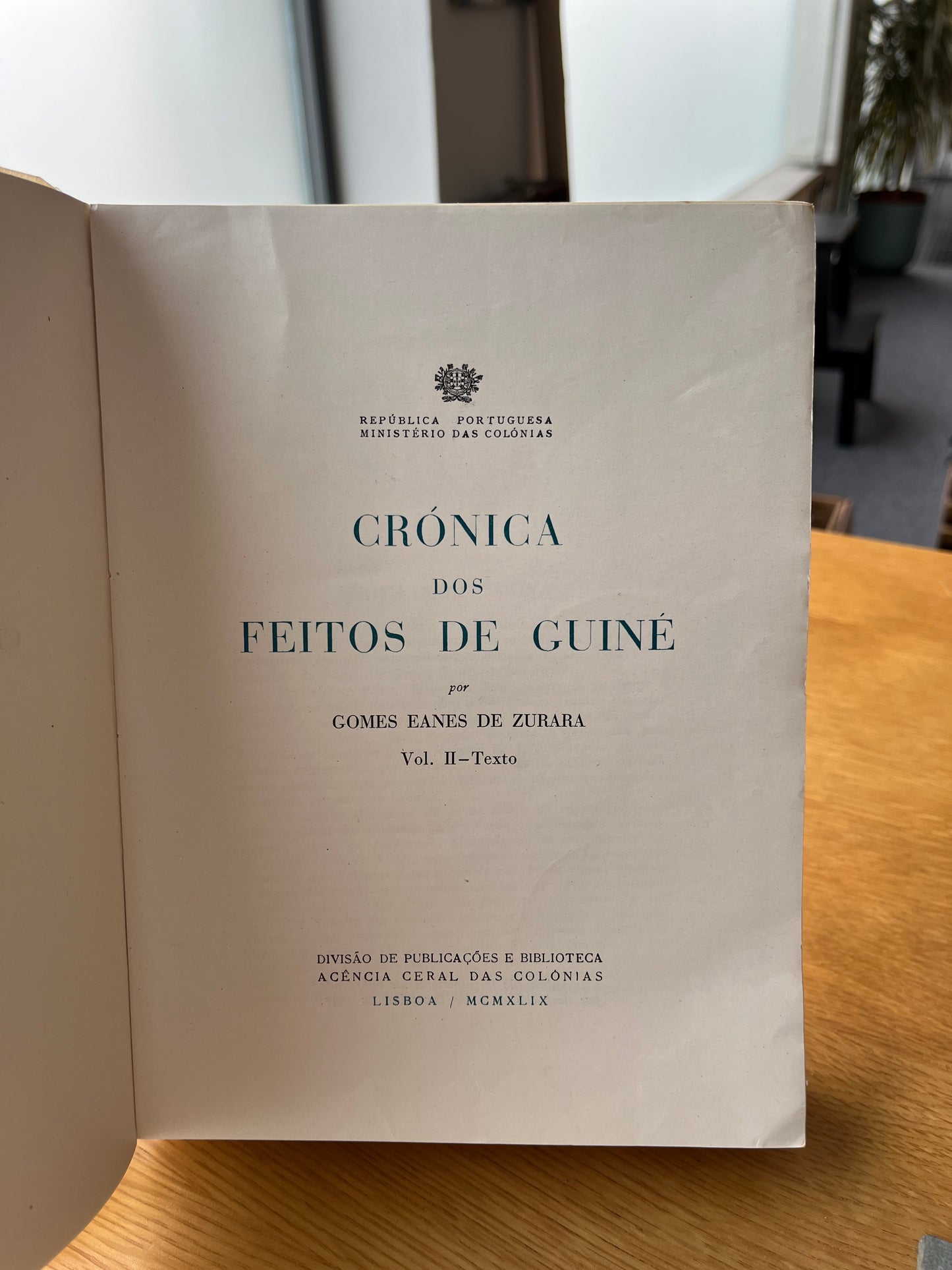 VIDA E OBRAS DE GOMES EANES DE ZURARA, 2 vols.