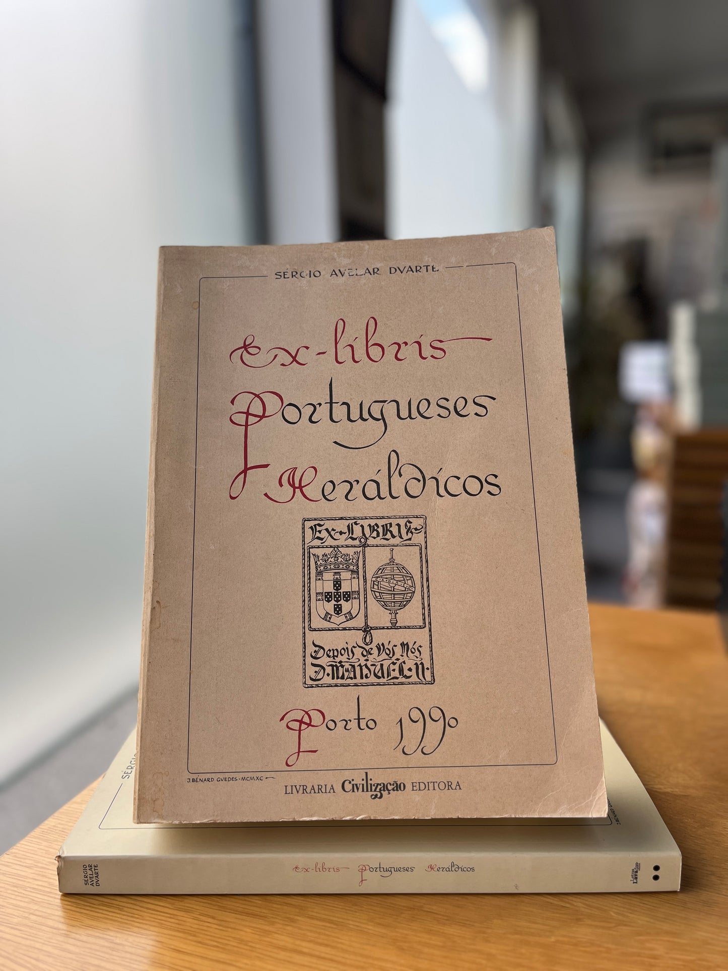 EX-LIBRIS PORTUGUESES HERÁLDICOS, TOMO I E II