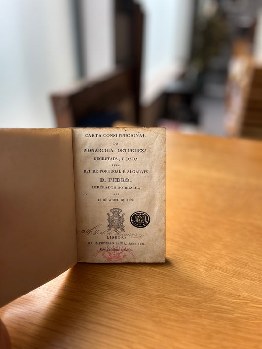 CARTA CONSTITUCIONAL DA MONARCHIA PORTUGUEZA