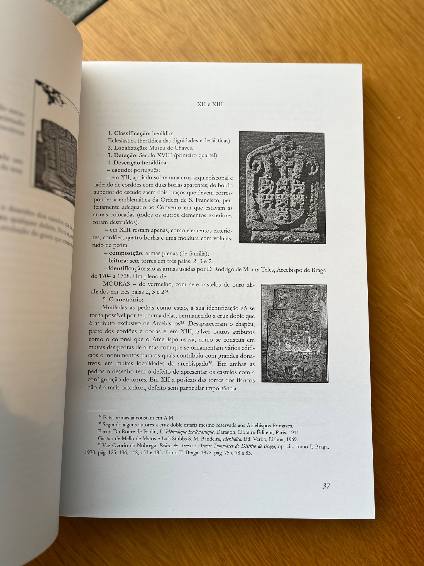 TOMBO HERÁLDICO DO NOROESTE TRANSMONTANO.