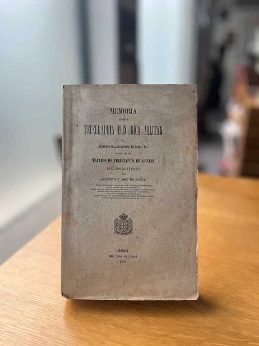 MEMORIA SOBRE TELEGRAPHIA ELECTRICA MILITAR
