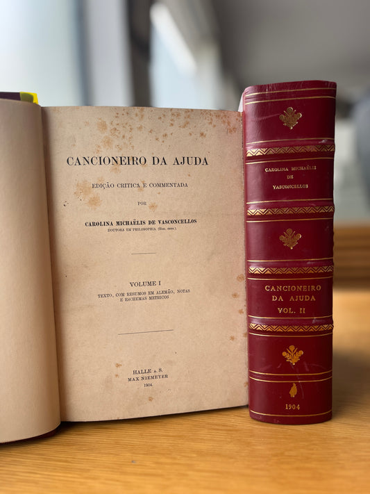 CANCIONEIRO DA AJUDA, 2 VOL.
