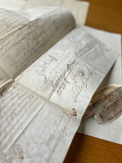 CONJUNTO DE MANUSCRITOS REFERENTES A FR. MATHEUS ANTÓNIO DOS SANTOS