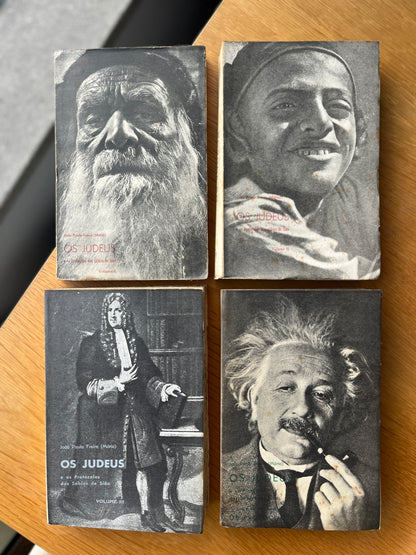 OS JUDEUS E OS PROTOCOLOS DOS SÁBIOS DO SIÃO, 4 VOL.