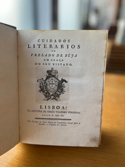 CUIDADOS LITERARIOS DO PRELADO DE BEJA EM GRAÇA DO SEU BISPADO.