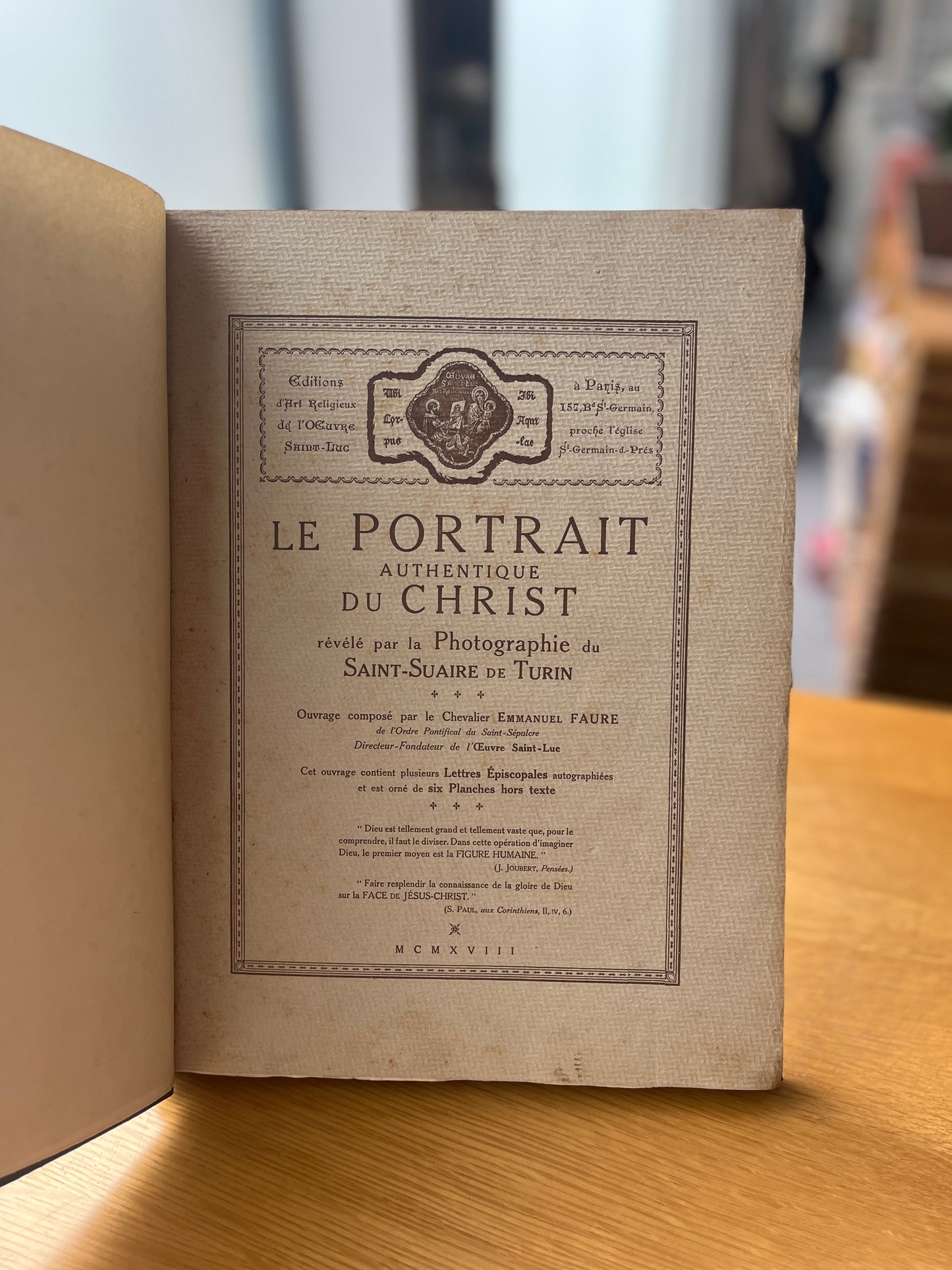 LE PORTRAIT AUTHENTIQUE DU CHRIST