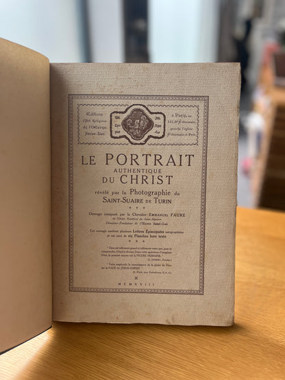 LE PORTRAIT AUTHENTIQUE DU CHRIST
