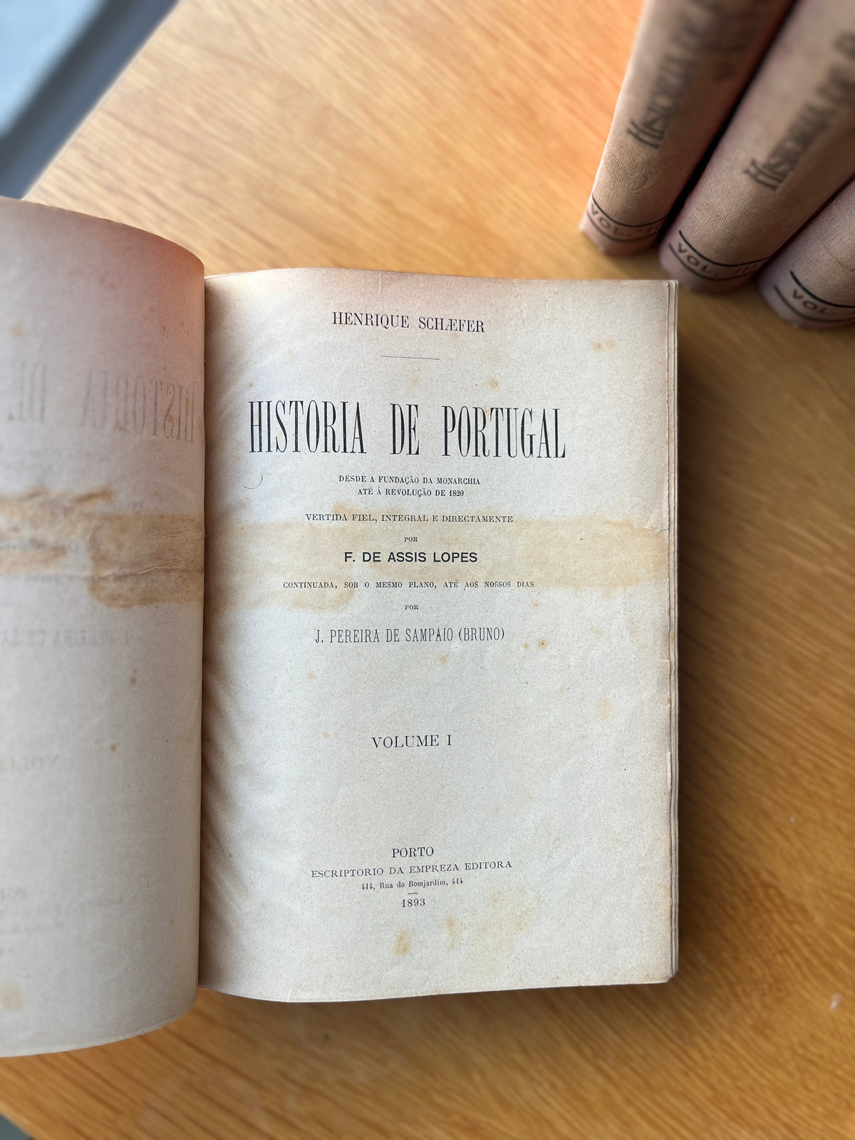 HISTORIA DE PORTUGAL, 7 VOL.