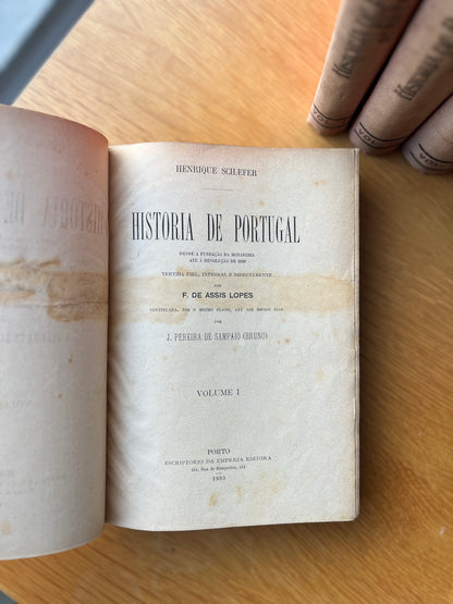 HISTORIA DE PORTUGAL, 7 VOL.