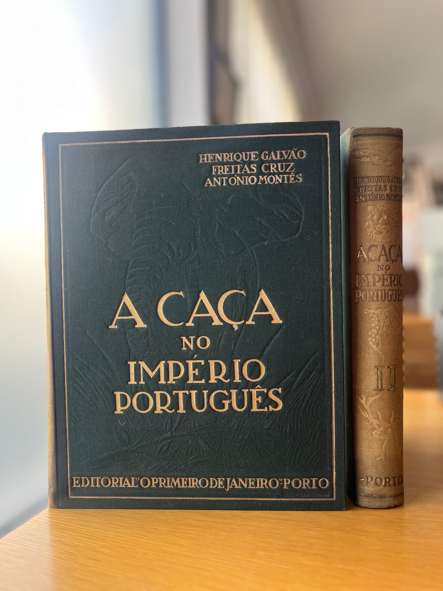 A CAÇA NO IMPÉRIO PORTUGUÊS, 2 VOL.