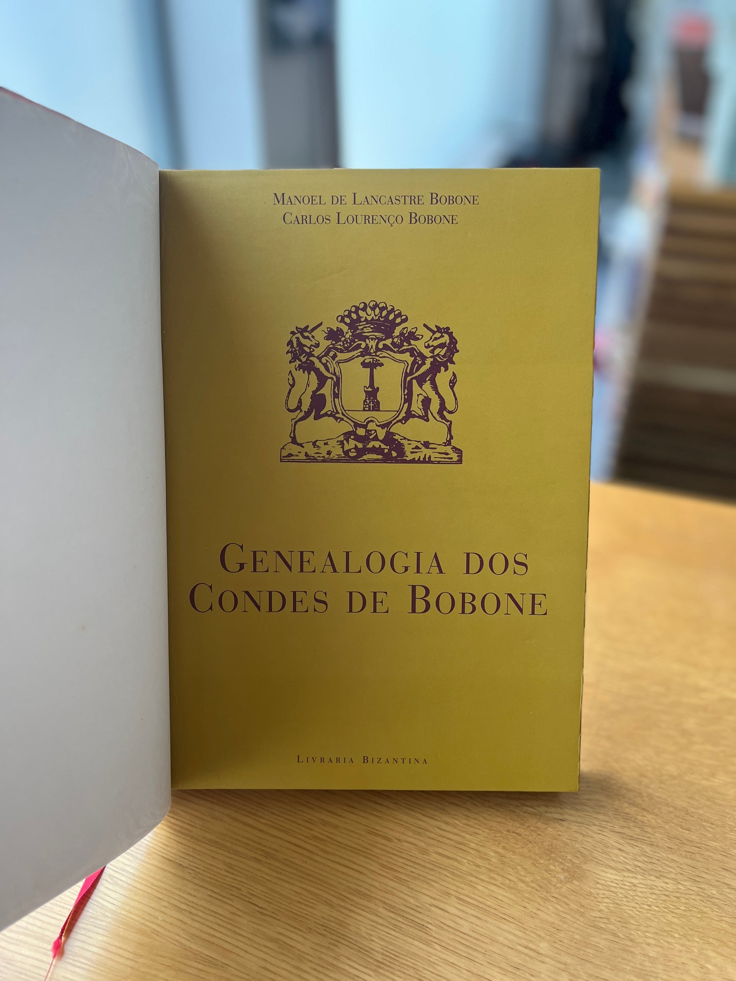 GENEALOGIA DOS CONDES DE BOBONE