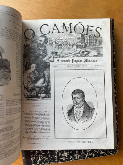 O CAMÕES SEMANÁRIO POPULAR ILLUSTRADO