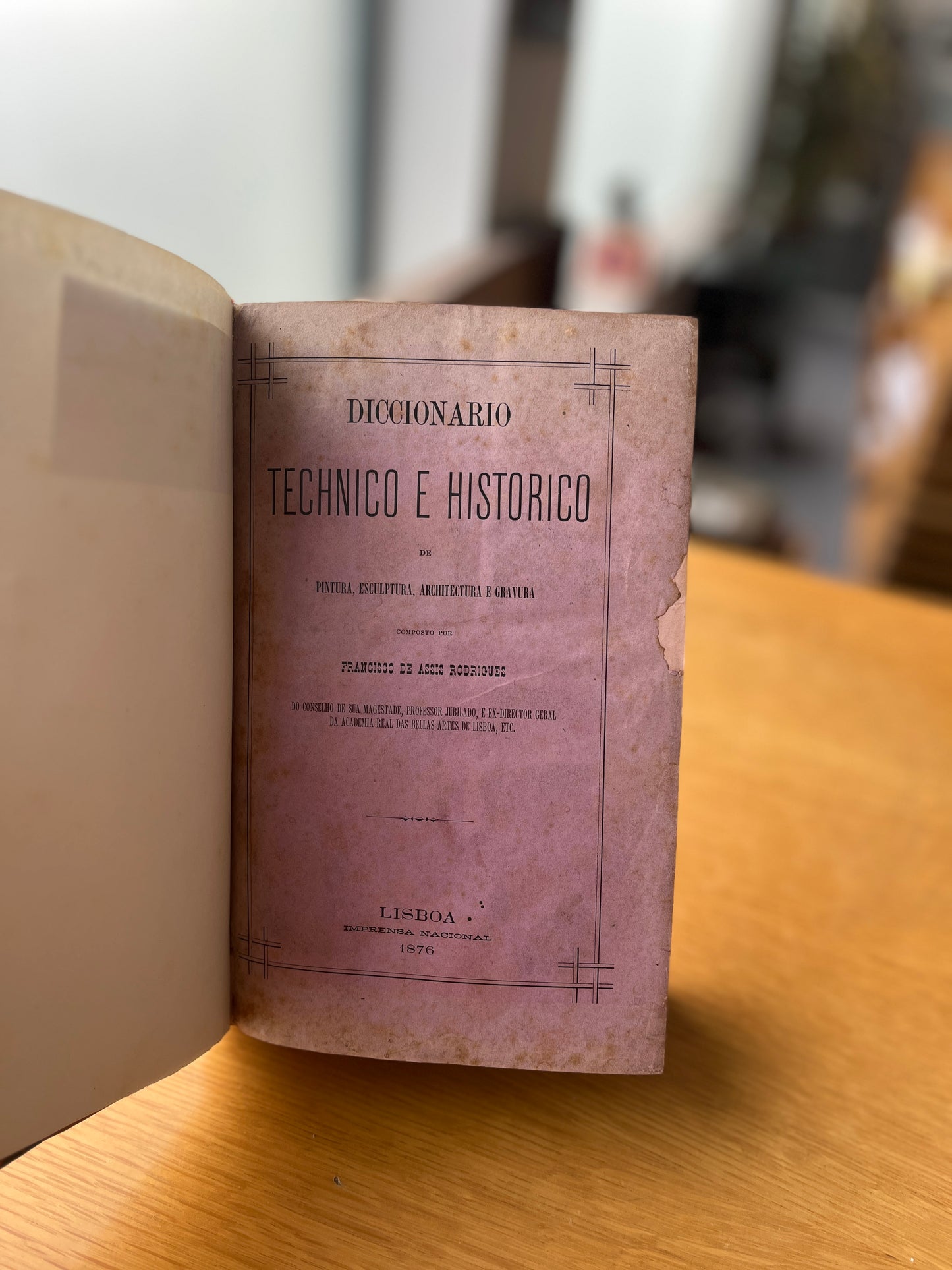 DICCIONARIO TECHNICO E HISTORICO