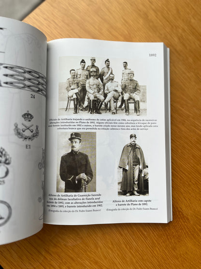 OS UNIFORMES DA ARTILHARIA PORTUGUESA