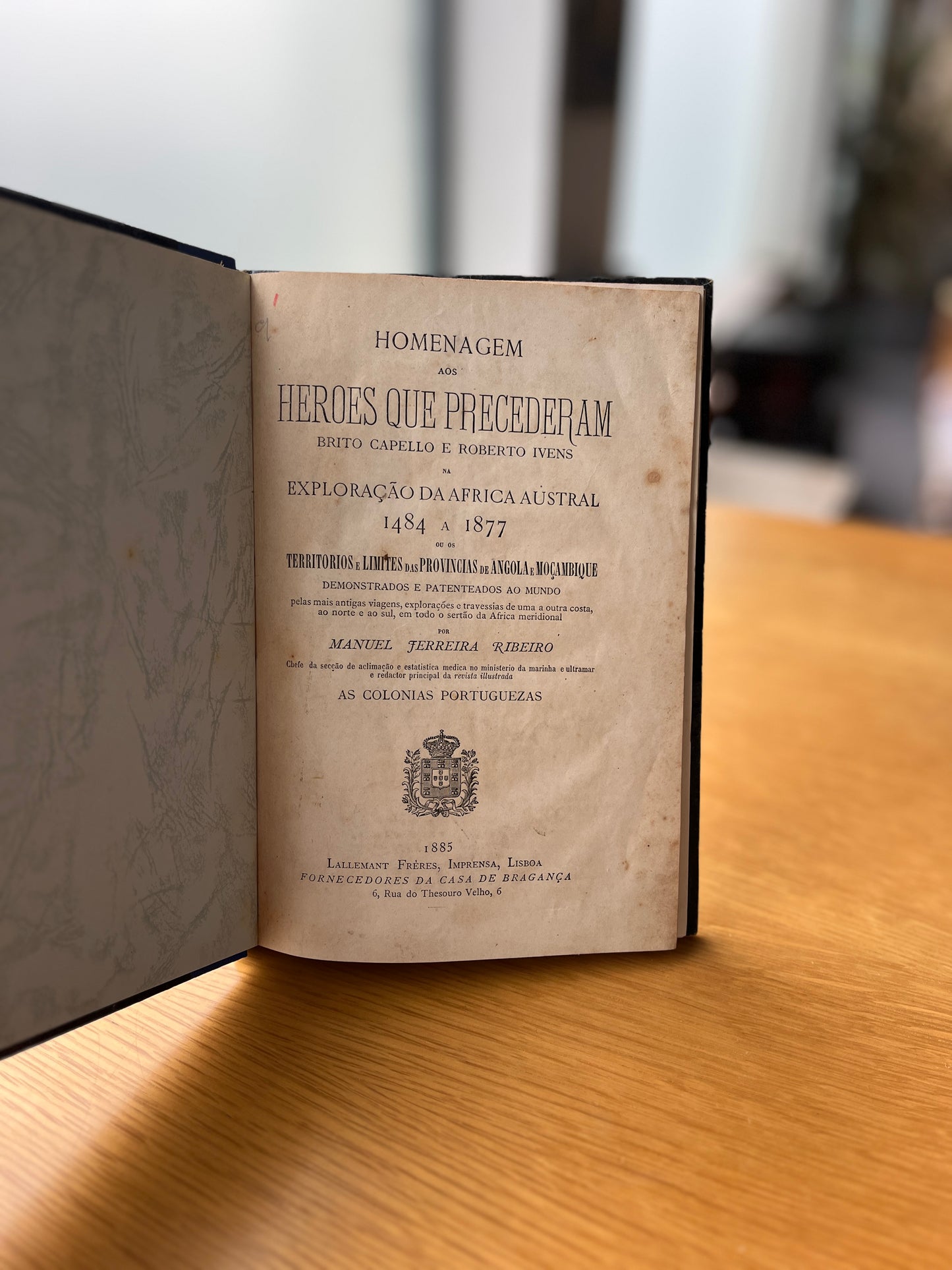 HOMENAGEM AOS HEROES QUE PRECEDERAM BRITO CAPELLO E ROBERTO IVENS