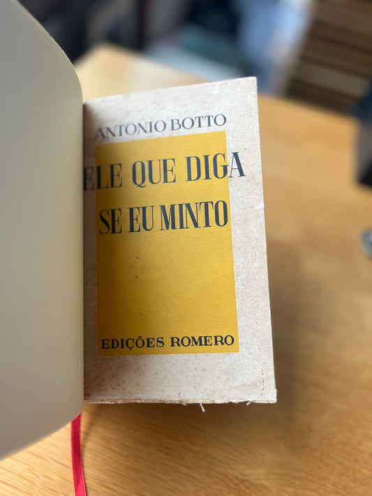 ELE QUE DIGA SE EU MINTO