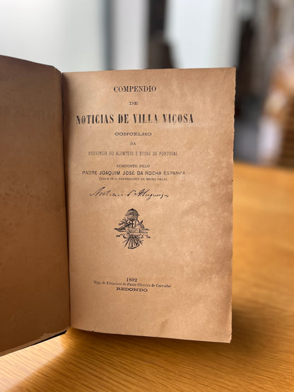 COMPENDIO DE NOTICIAS DE VILLA VIÇOSA