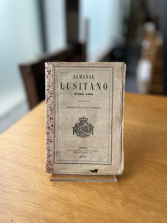 ALMANAK LUSITANO PARA 1860