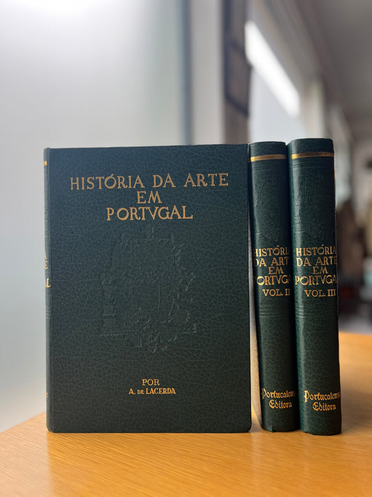 HISTÓRIA DA ARTE EM PORTUGAL 3 VOL.