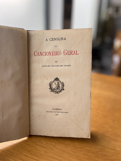 A CENSURA E O CANCIONEIRO GERAL