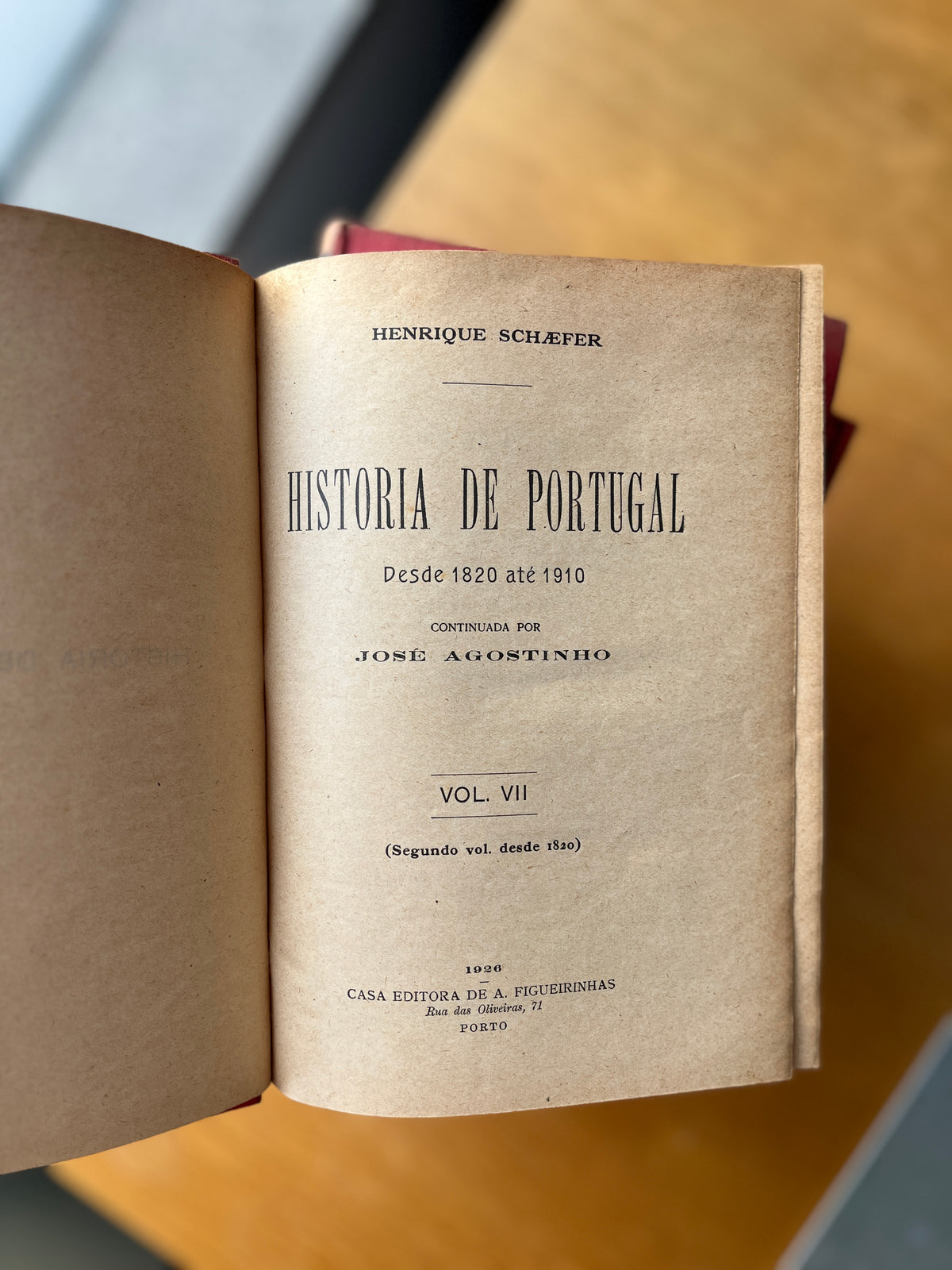 HISTORIA DE PORTUGAL, 7 VOL.