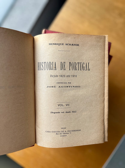 HISTORIA DE PORTUGAL, 7 VOL.