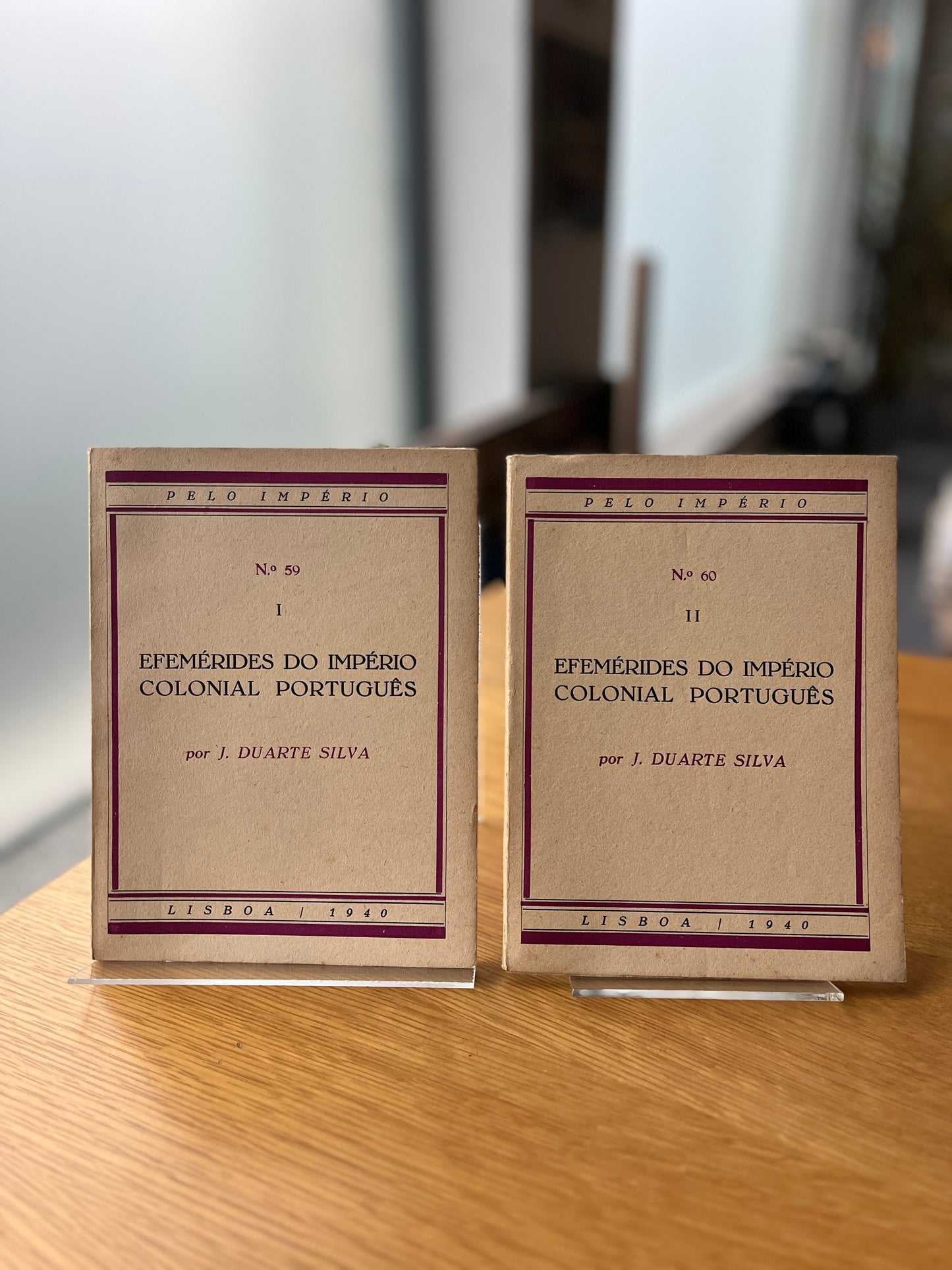 EFEMÉRIDES DO IMPÉRIO COLONIAL PORTUGUÊS, 2 VOL.