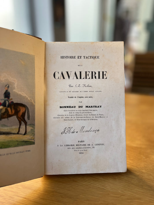 HISTOIRE ET TACTIQUE DE LA CAVALERIE