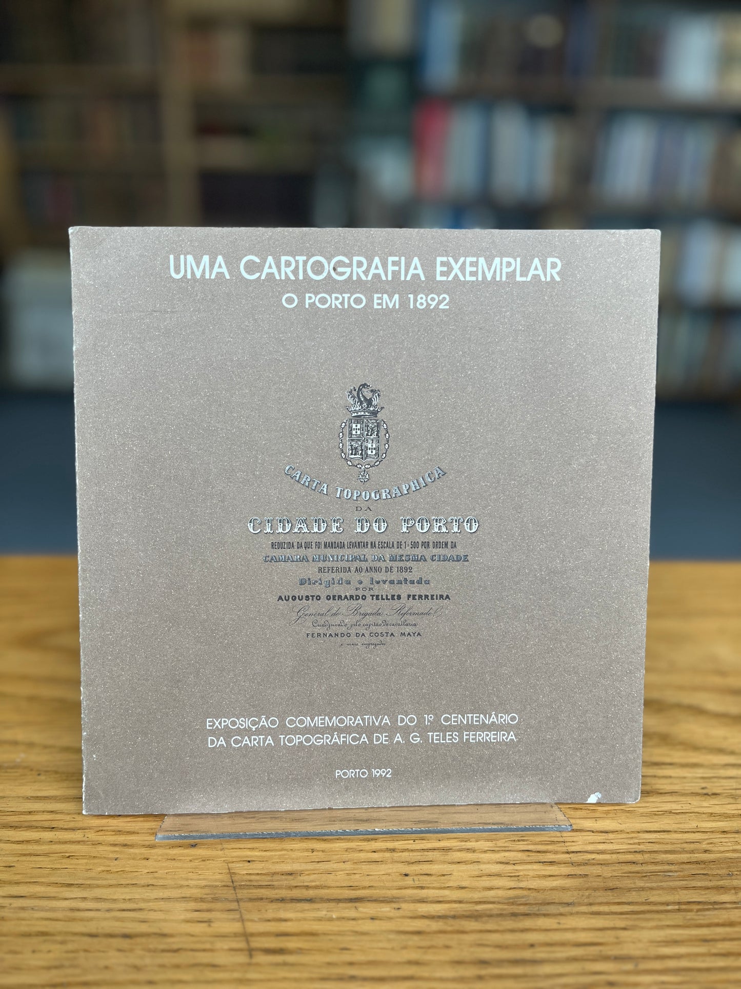 UMA CARTOGRAFIA EXEMPLAR. O PORTO EM 1892
