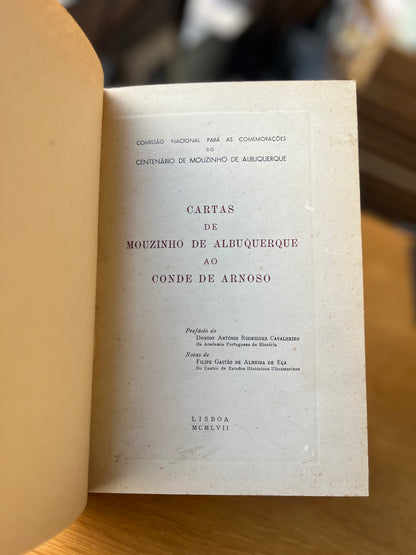 CARTAS DE MOUZINHO DE ALBUQUERQUE AO CONDE DE ARNOSO