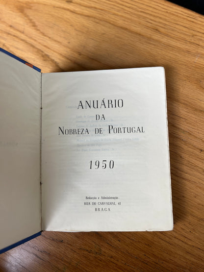 ANUÁRIO DA NOBREZA DE PORTUGAL -ANO I