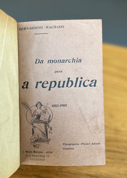 DA MONARCHIA PARA A REPUBLICA 1883-1905