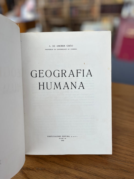 GEOGRAFIA HUMANA