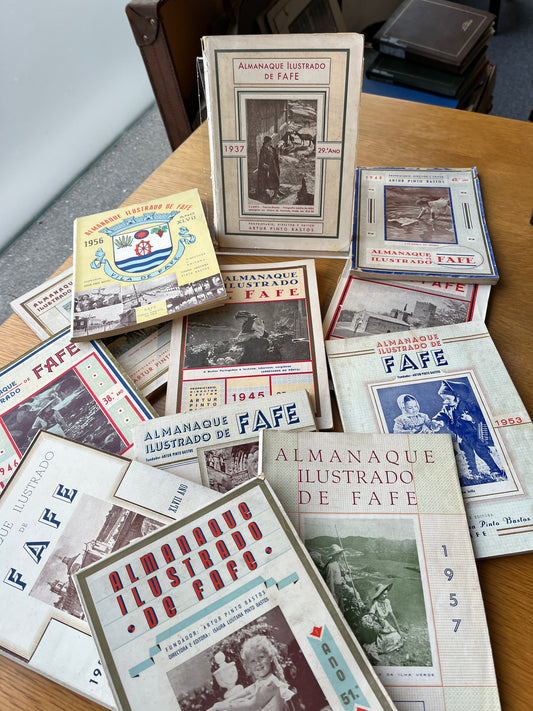 LOTE ALMANAQUE ILUSTRADO DE FAFE