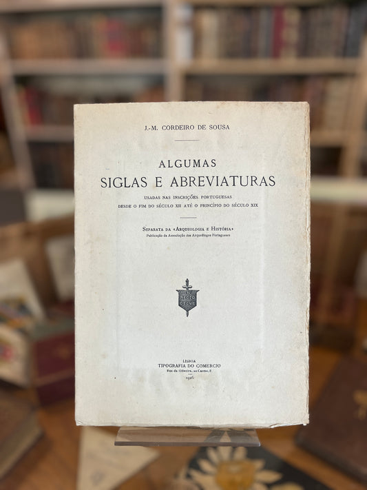 ALGUMAS SIGLAS E ABREVIATURAS