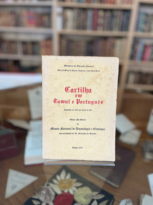 CARTILHA EM TAMUL E PORTUGUÊS