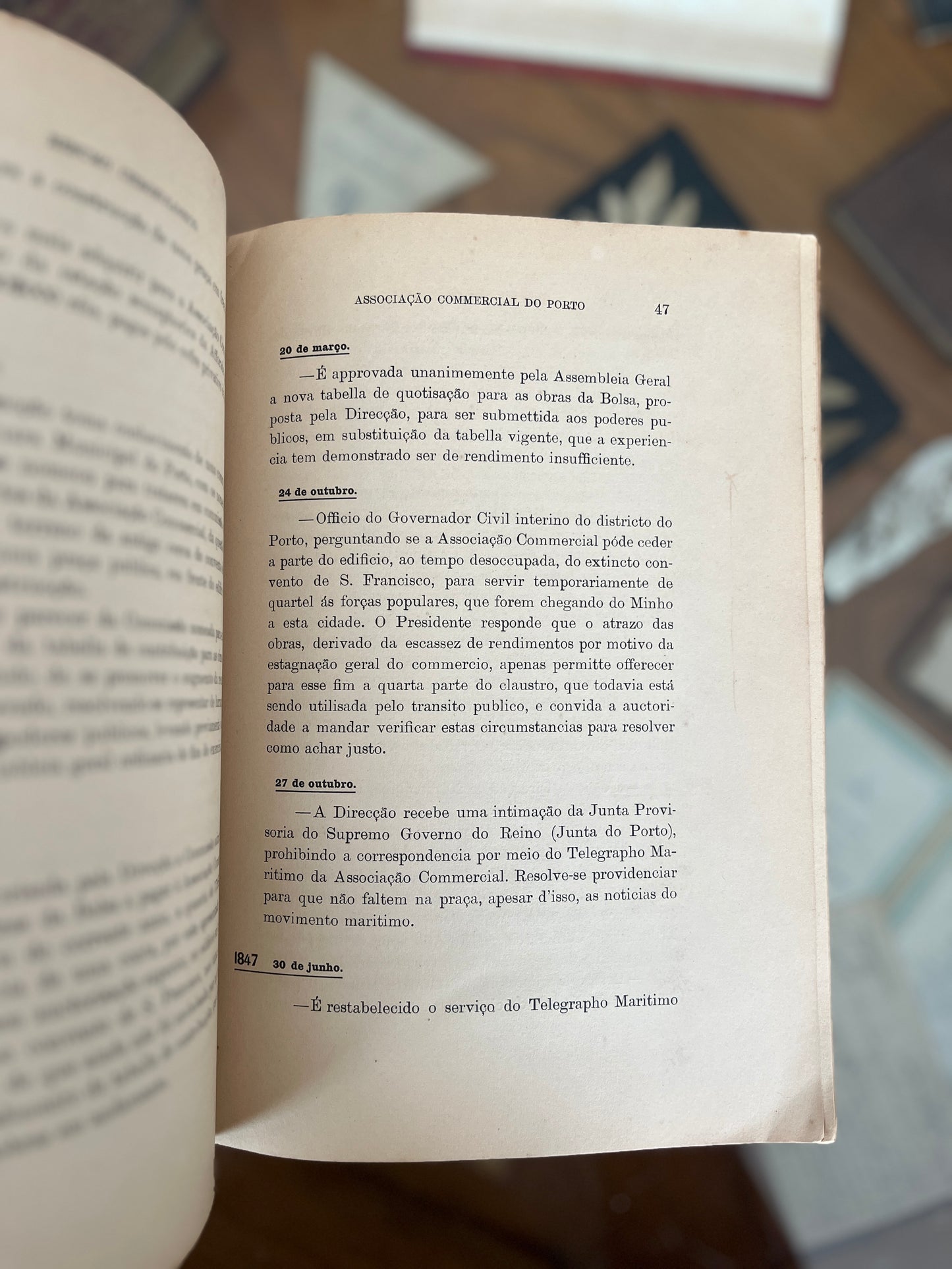RESUMO CHRONOLOGICO