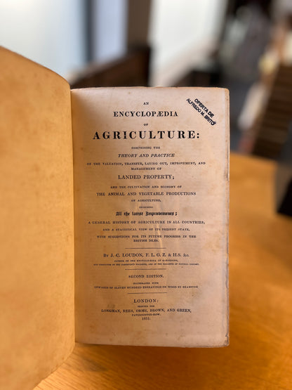 AN ENCYCLOPEDIA OF AGRICULTURE