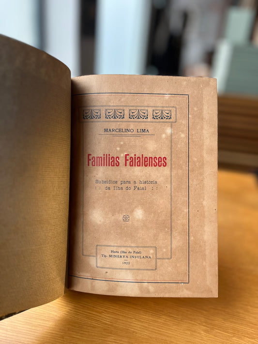 FAMILIAS FAIALENSES