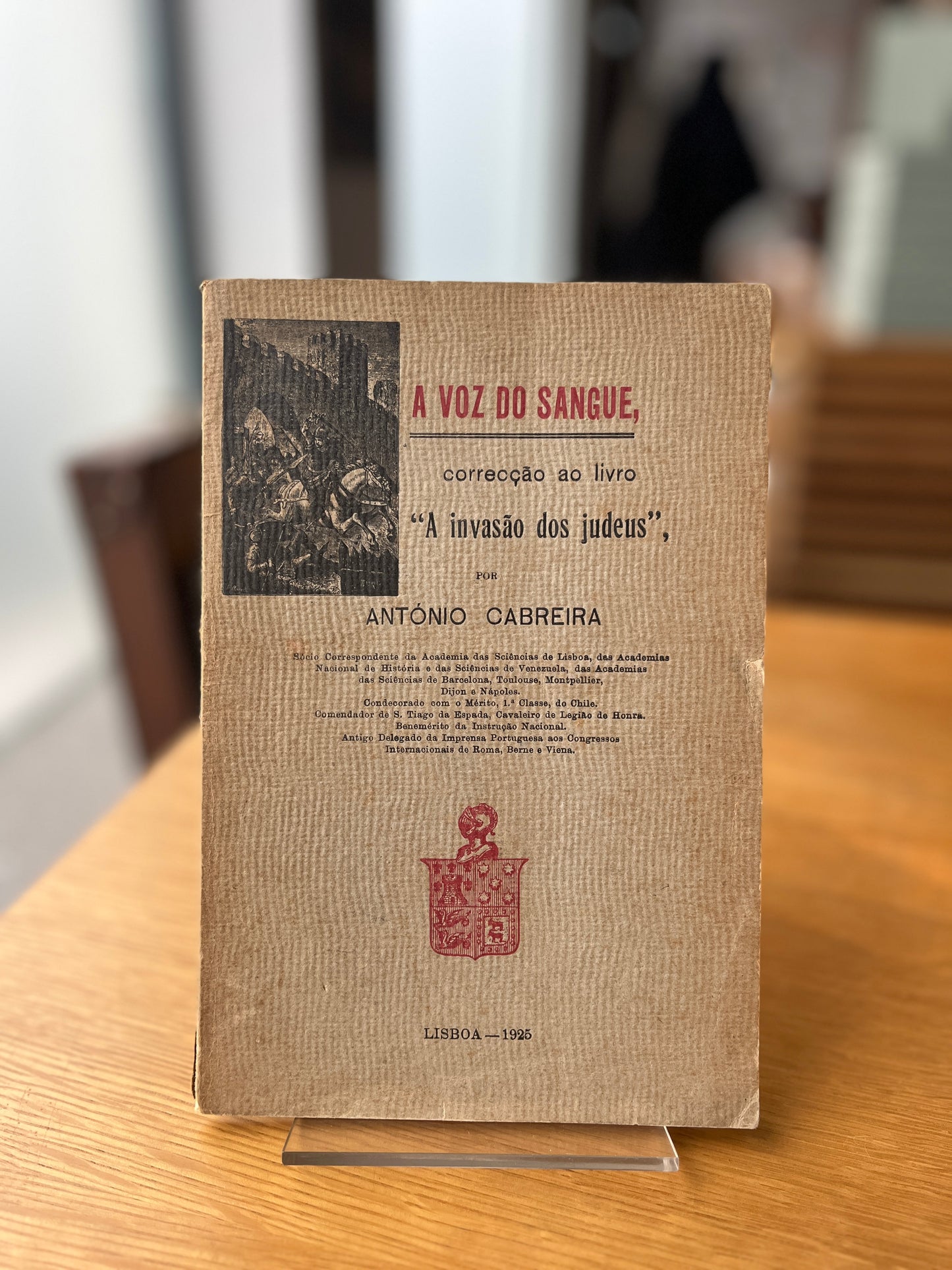 A VOZ DO SANGUE: CORRECÇÃO AO LIVRO "A INVASÃO DOS JUDEUS"